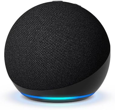 Echo dot (5th gen, 2022) smart speaker with alexa charcoal Echo dot (5th gen, 2022) smart speaker with alexa charcoal